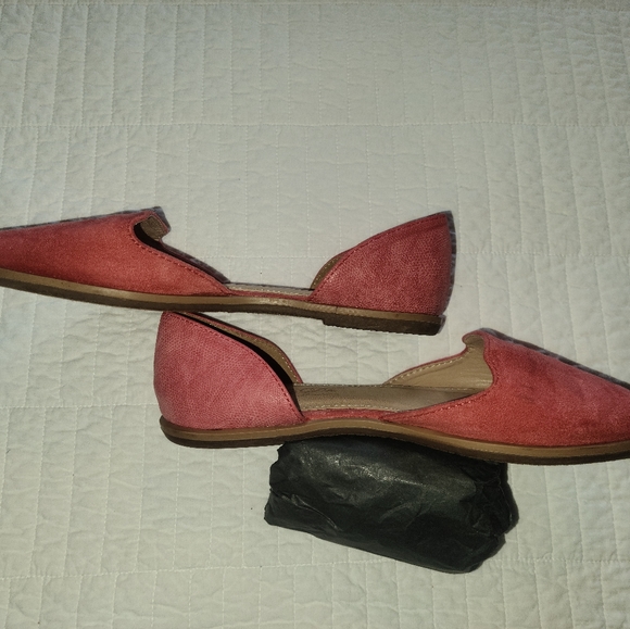 D6DK Fashion Pink Flat Slip Loafer - Picture 3 of 6